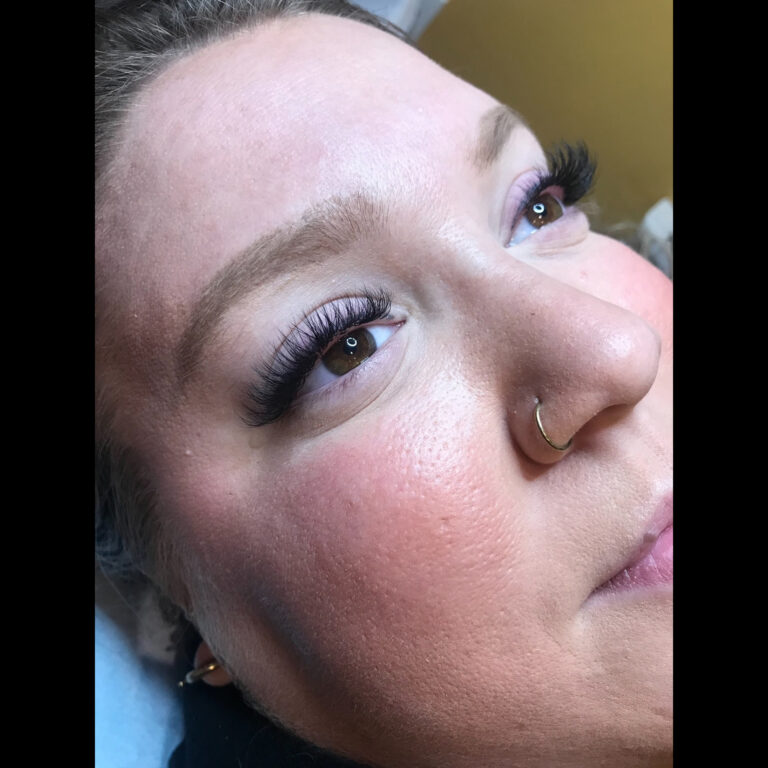 After Image: Volume Eyelash Extensions, Featuring Eyeliner - right-front-oblique